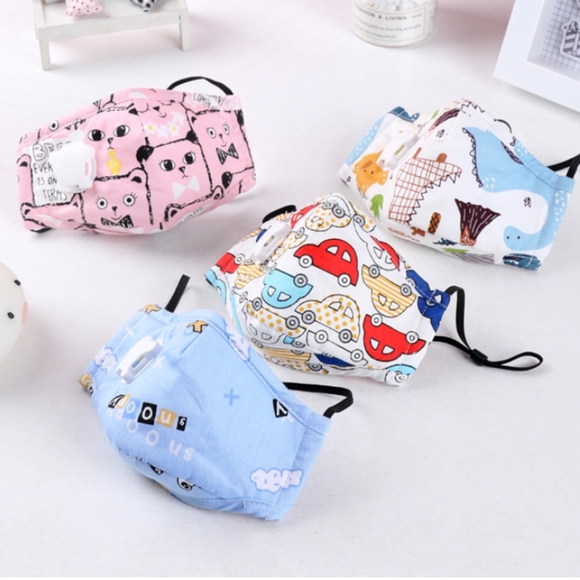 Multi-pk(4) Kids Masks - Picture 2 of 4